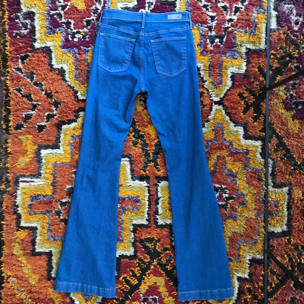AG "The Janis" high rise flared Jean
